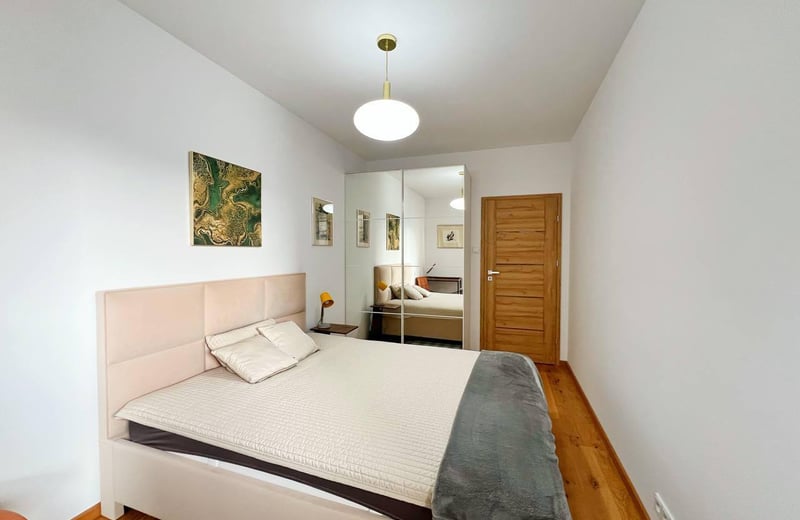 Miete einer gemütlichen 2-Zimmer-Wohnung, Warschauer Zentrum, Warschau, Polen